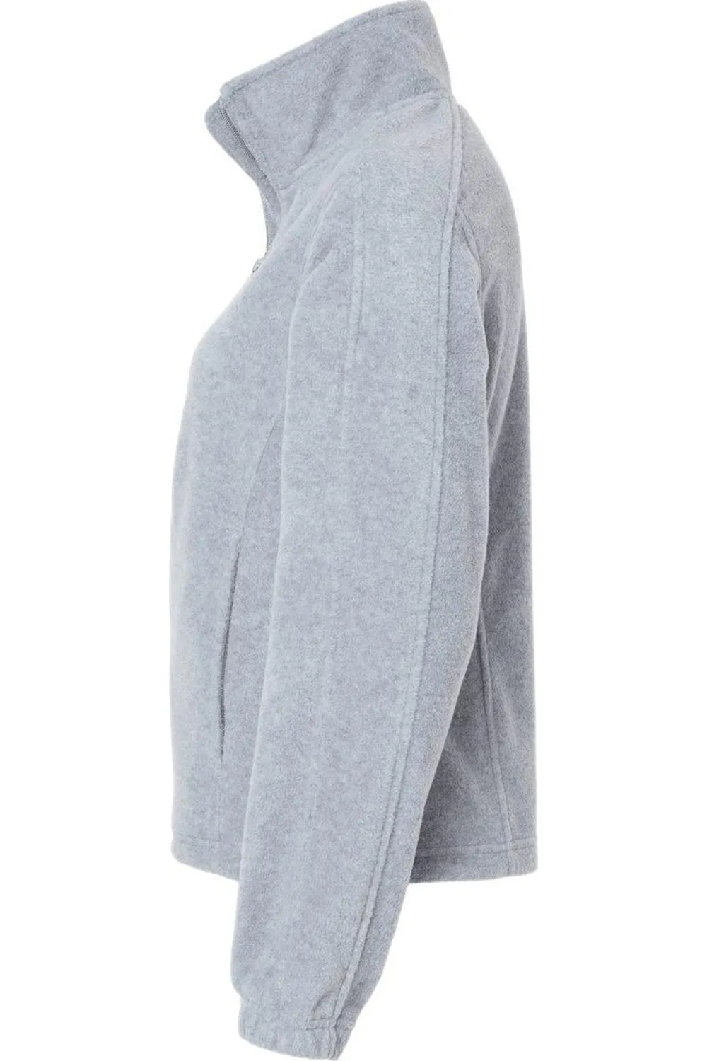 Veste polaire femme Burnside à fermeture éclair complète