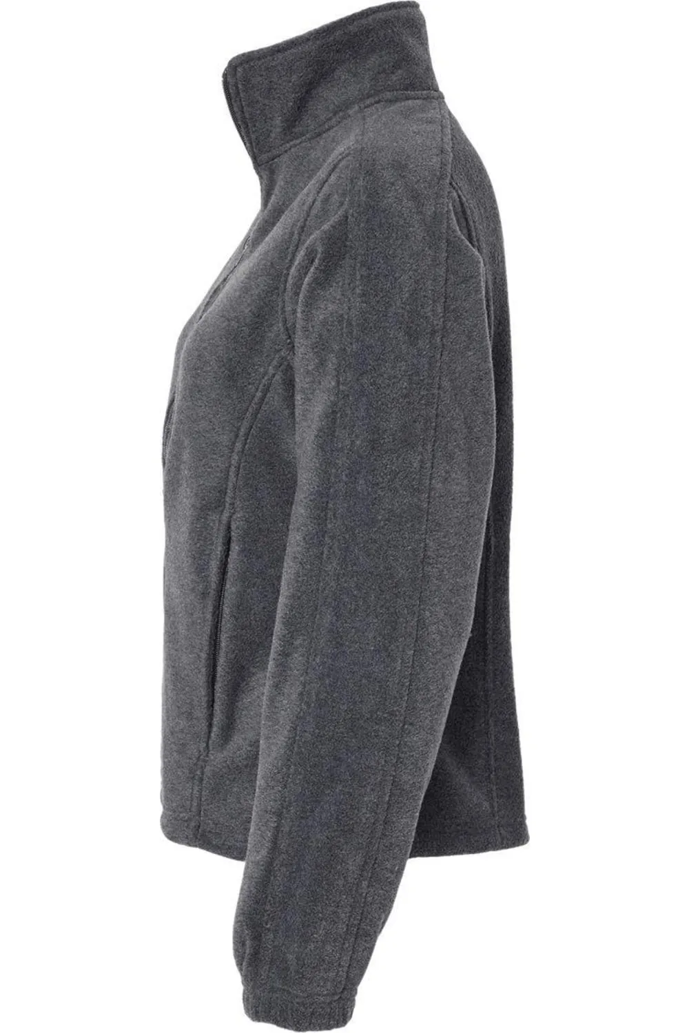 Veste polaire femme Burnside à fermeture éclair complète
