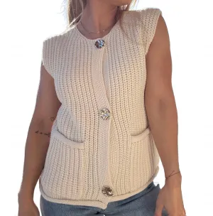 Gilet Calli En Blanc