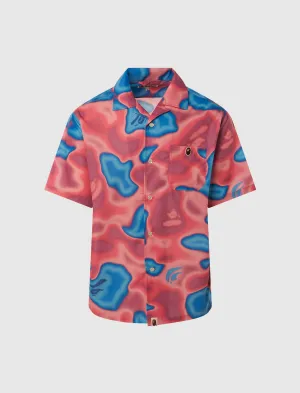 CHEMISE À COL CAMOUFLAGE
