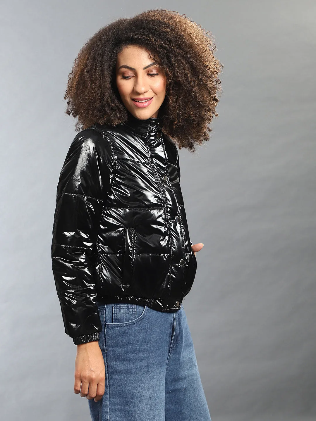 Veste bomber décontractée stylée pour femmes Campus Sutra