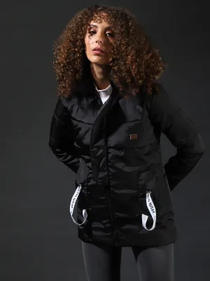 Veste bomber décontractée unie élégante pour femmes Campus Sutra