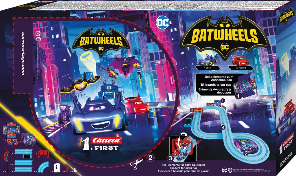 Carrera Batwheels Prêts à Démarrer