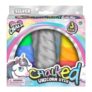 Pack de 3 bâtons licorne craie