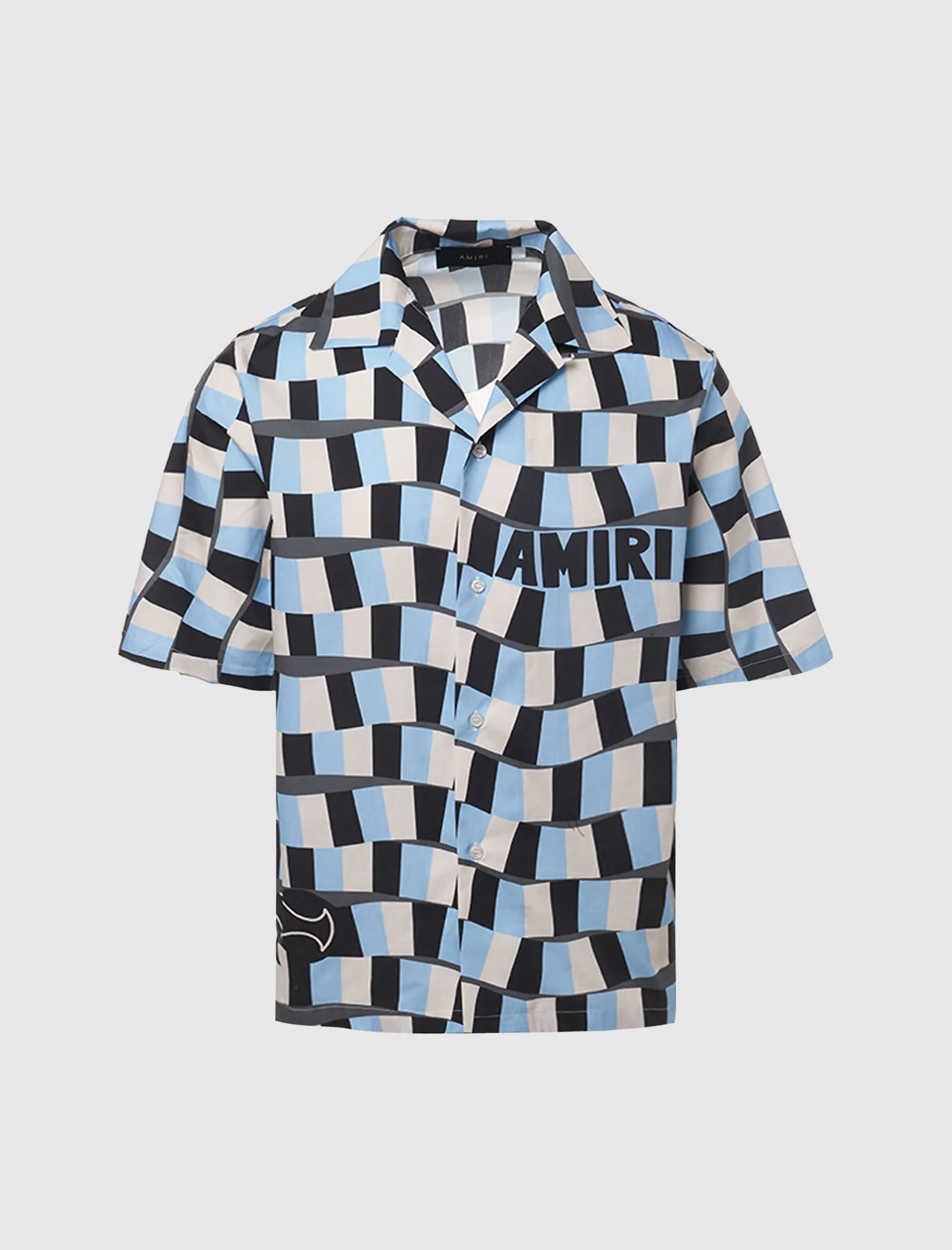 CHEMISE À SERPENT À CARREAUX