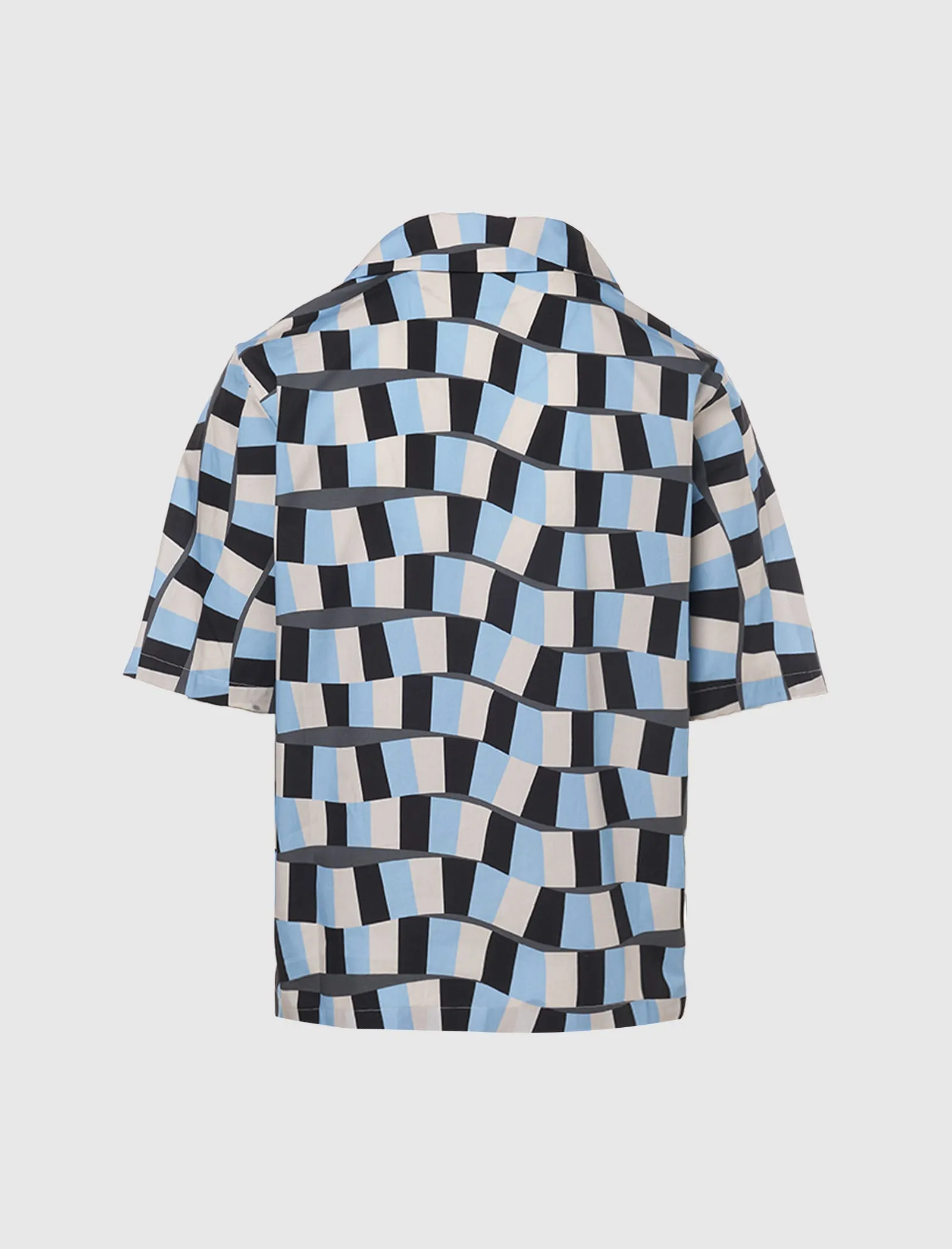 CHEMISE À SERPENT À CARREAUX