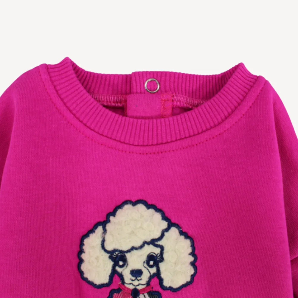 Pull à manches longues chic pour caniche