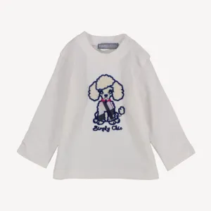 T-shirt manches longues Chic Poodle