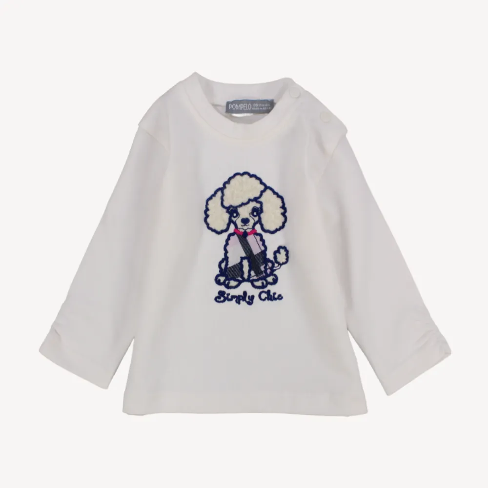 T-shirt manches longues Chic Poodle