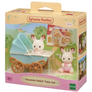 Set de Lapins en Chocolat Jumeaux Sylvanian Families