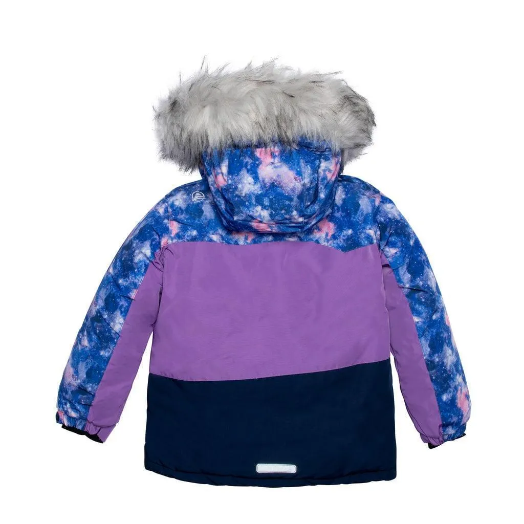 Ensemble de Combinaison Neige Charm Filles Conifere Billow - Marine Babykids Conifere