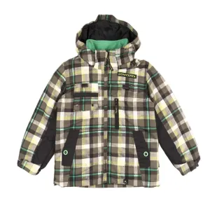 Veste 3-en-1 Conifere Green Check pour Garçons Babykids Conifere