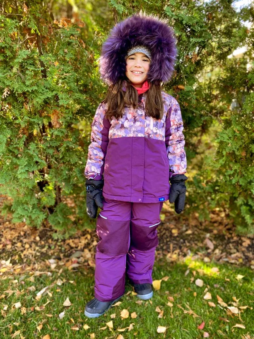 Conifere ROSA - Combinaison de neige pour filles - Violet (Taille 10) Bébé Enfant Conifere