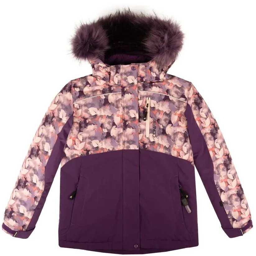 Conifere ROSA - Combinaison de neige pour filles - Violet (Taille 10) Bébé Enfant Conifere