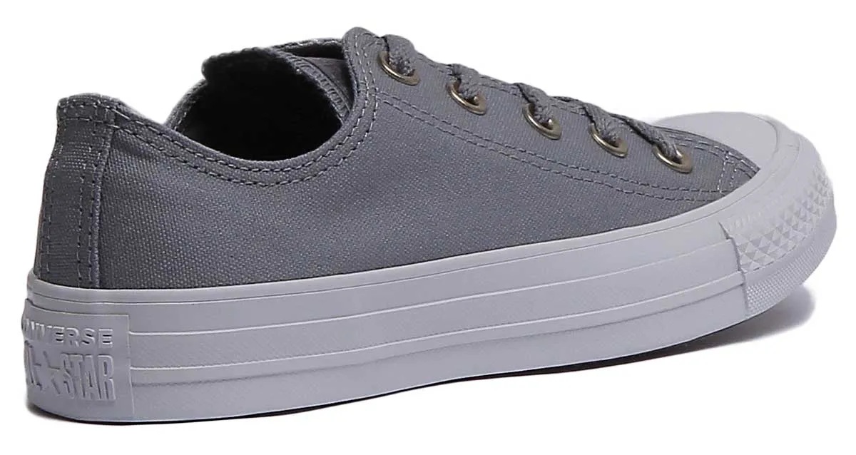 Converse 161487C CT All Star Low Trainer en gris pour femmes Chaussures Converse