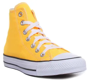 Converse 167236C CT All Star Hi Trainer en orange pour femmes Chaussures Converse