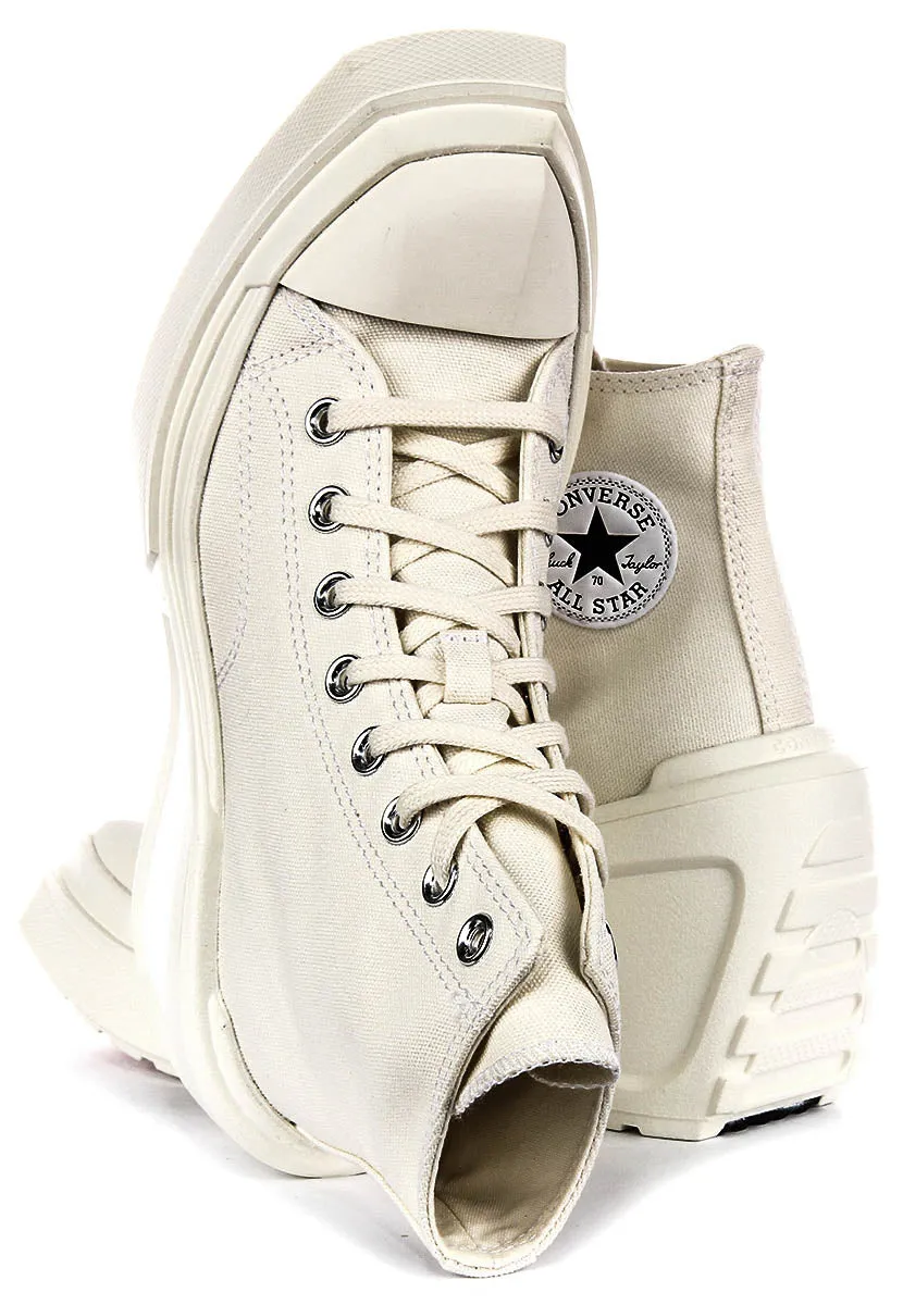 Converse A06479C De Luxe Wedge En Blanc Pour Femmes Chaussures Converse