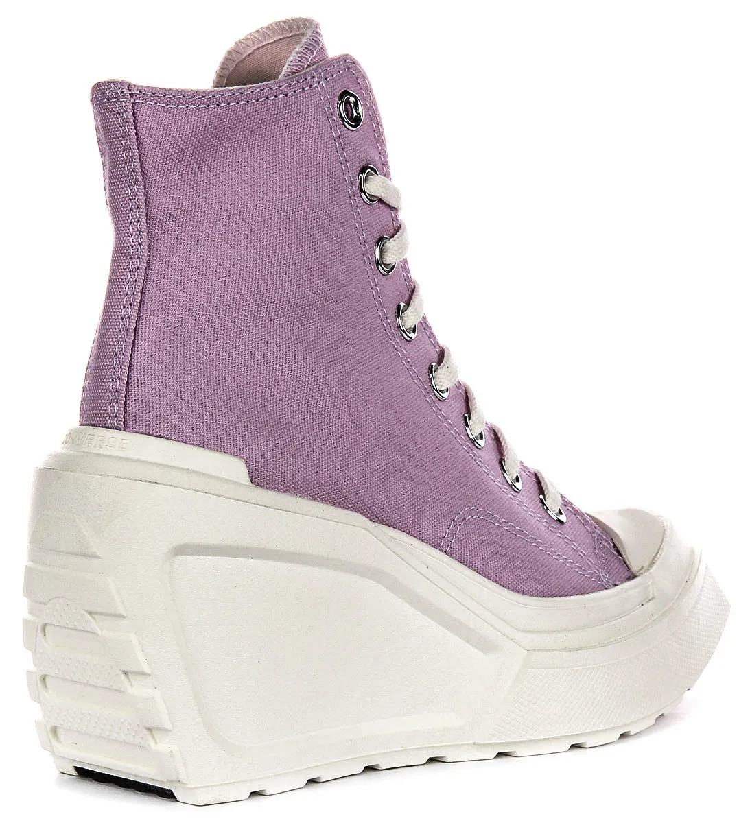 Converse A07584C De Luxe Wedge En Rose Blanc Pour Femmes Chaussures Converse