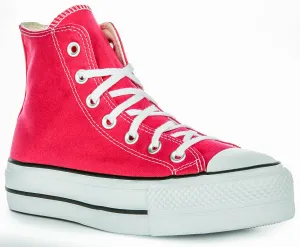 Converse All Star Lift A08288C En Fuchsia Pour Femmes Chaussures Converse