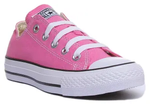 Converse All Star Low Trainer en rose pour femmes Chaussures Converse