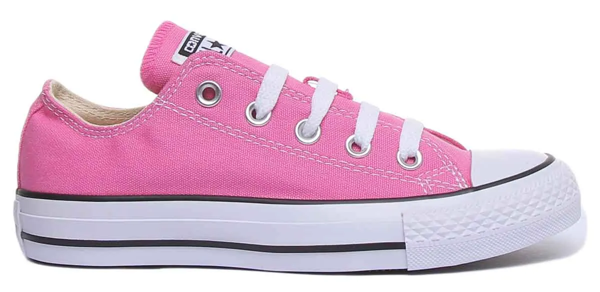 Converse All Star Low Trainer en rose pour femmes Chaussures Converse