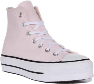 Converse All Star Plateforme A05135C En Rose Pour Femmes Chaussures Converse