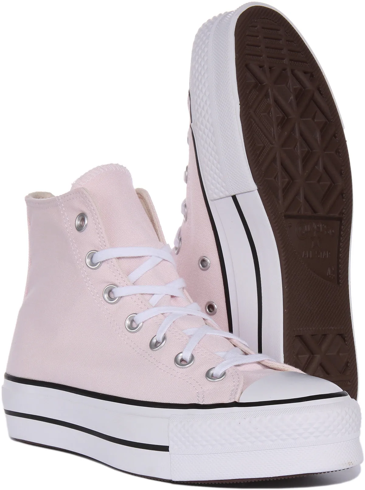 Converse All Star Plateforme A05135C En Rose Pour Femmes Chaussures Converse