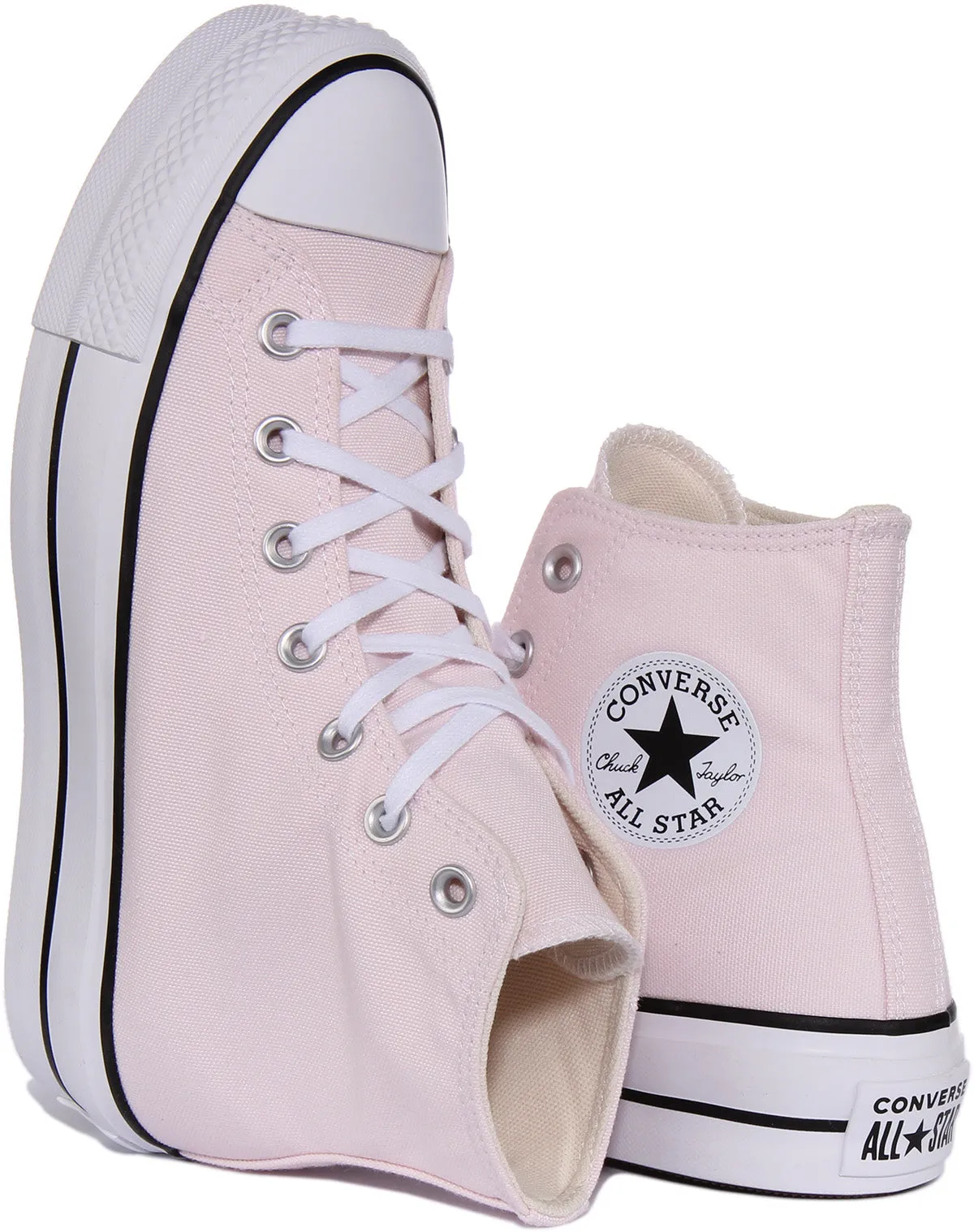 Converse All Star Plateforme A05135C En Rose Pour Femmes Chaussures Converse