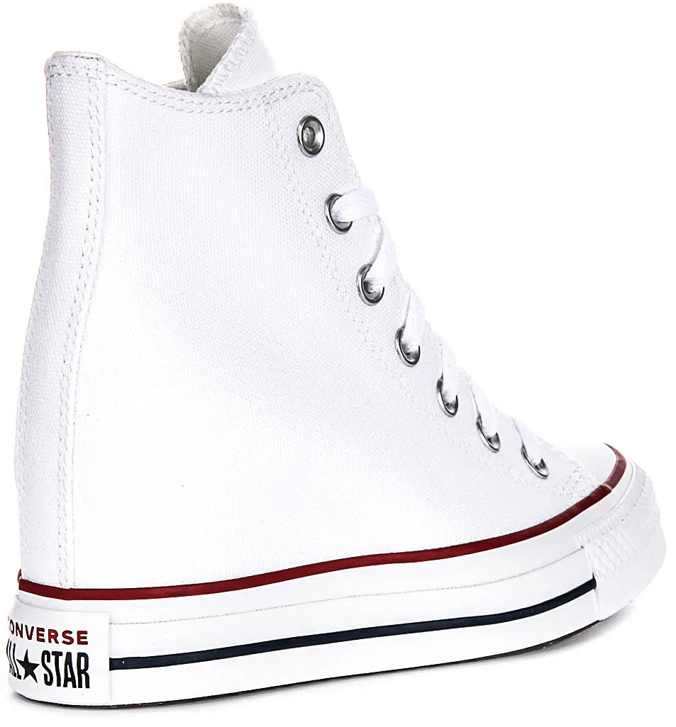 Converse All Star Wedge A11908C En Blanc Pour Femme Chaussures Converse