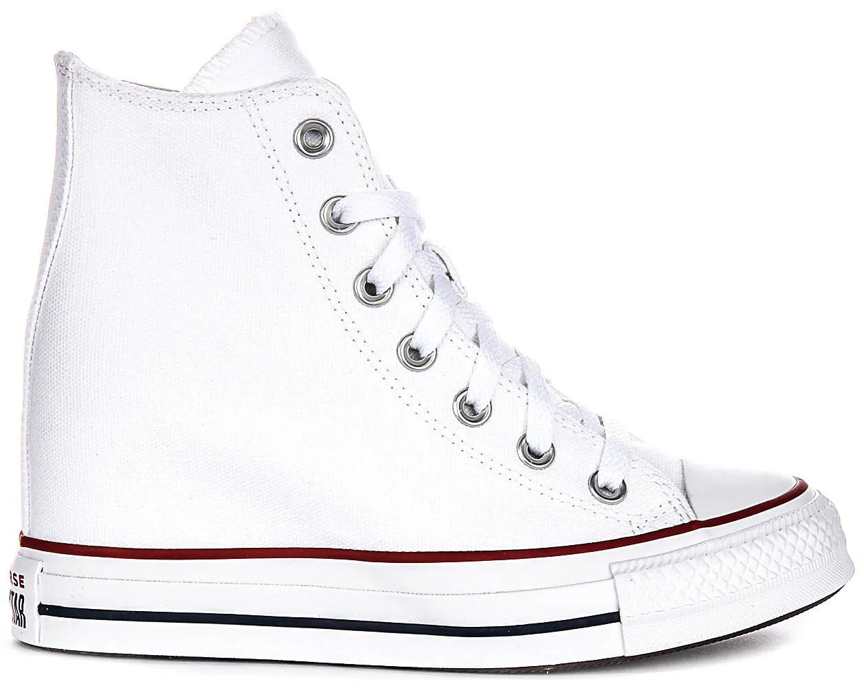 Converse All Star Wedge A11908C En Blanc Pour Femme Chaussures Converse