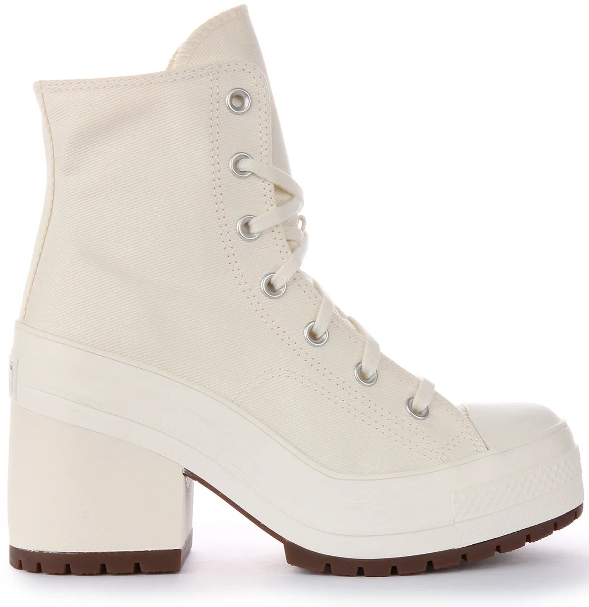 Converse Chuck 70s A05348C De Luxe Talon en Chaussures Blanches Converse