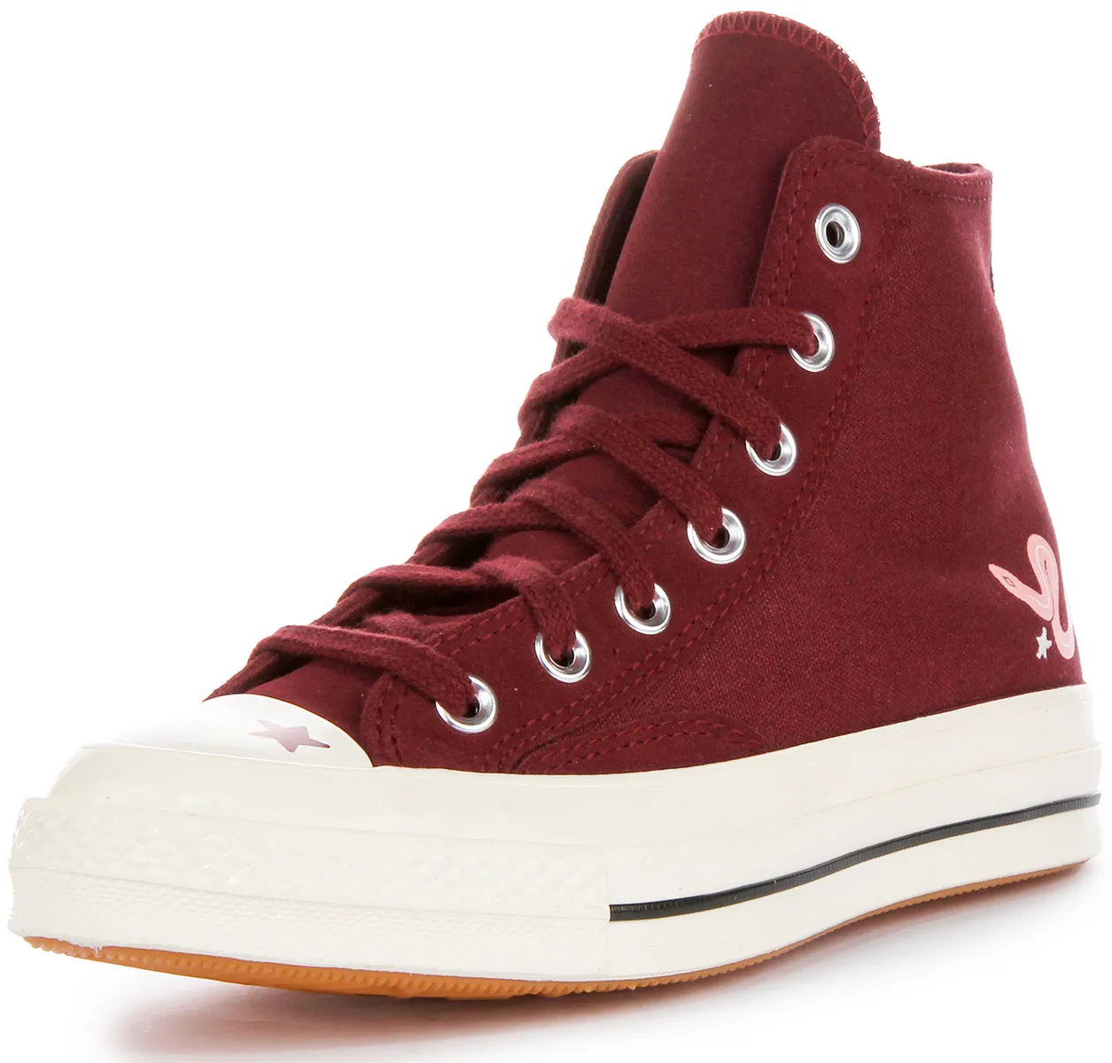 Converse Chuck 70s Hi A09164C En Bordeaux Pour Femme Chaussures Converse