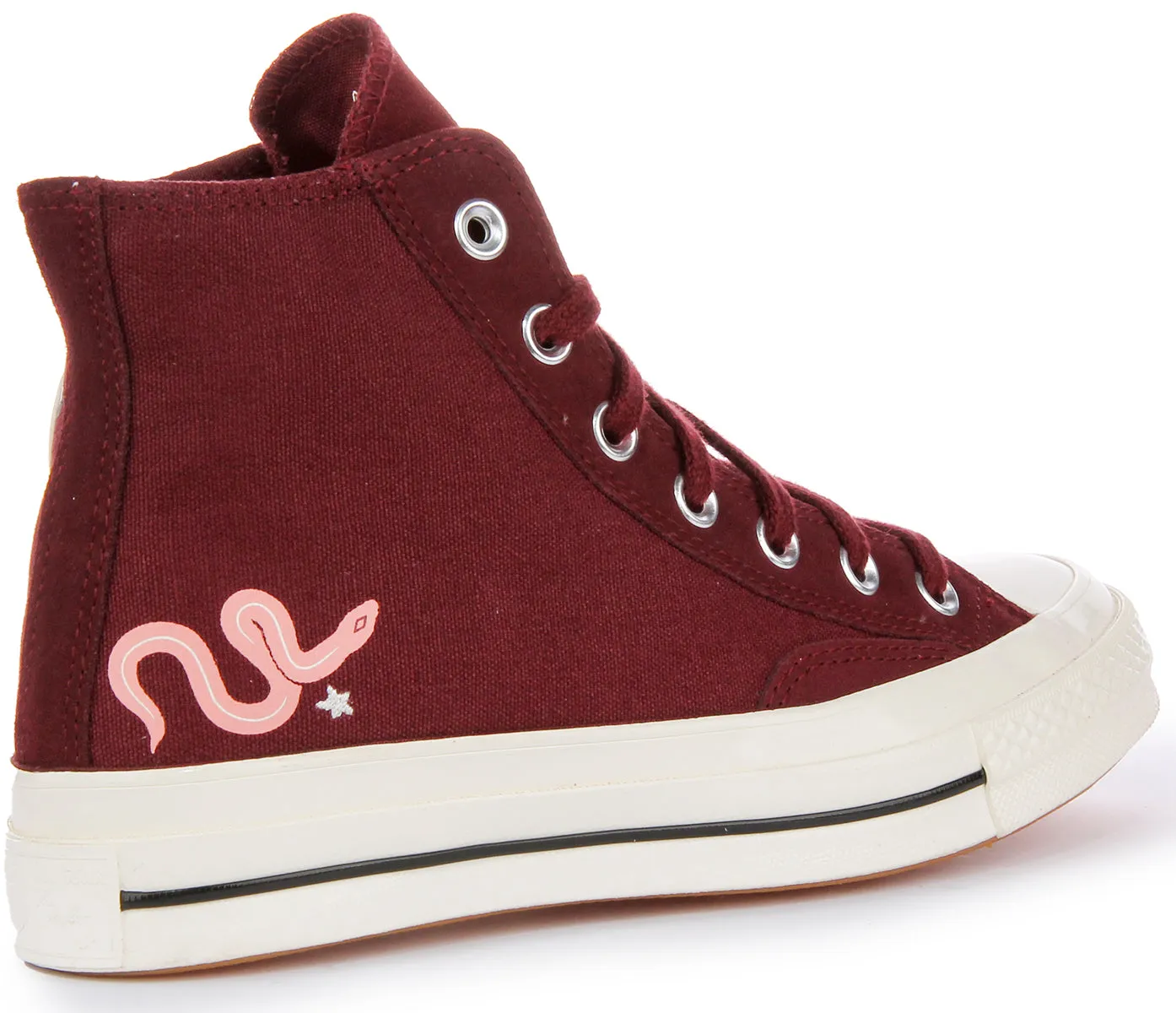 Converse Chuck 70s Hi A09164C En Bordeaux Pour Femme Chaussures Converse