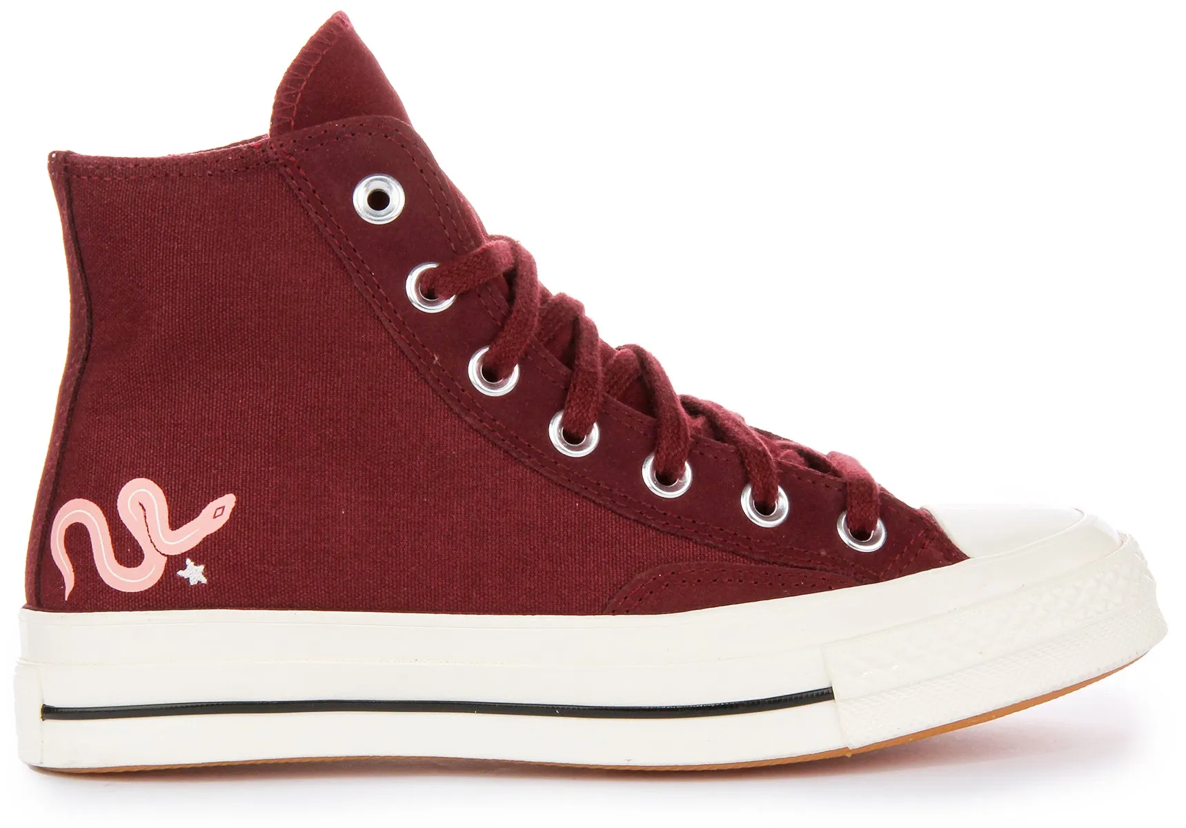 Converse Chuck 70s Hi A09164C En Bordeaux Pour Femme Chaussures Converse