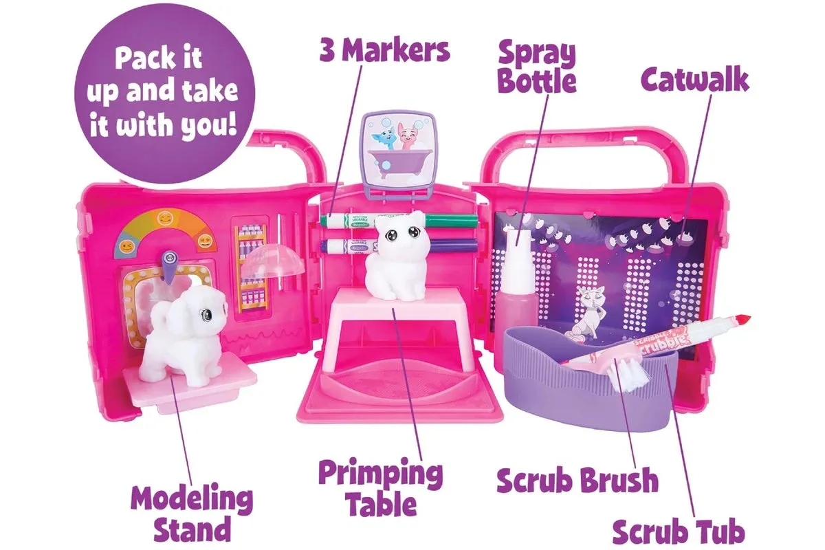 Set Salon de Gribouillage Crayola Scribble Scrubbie