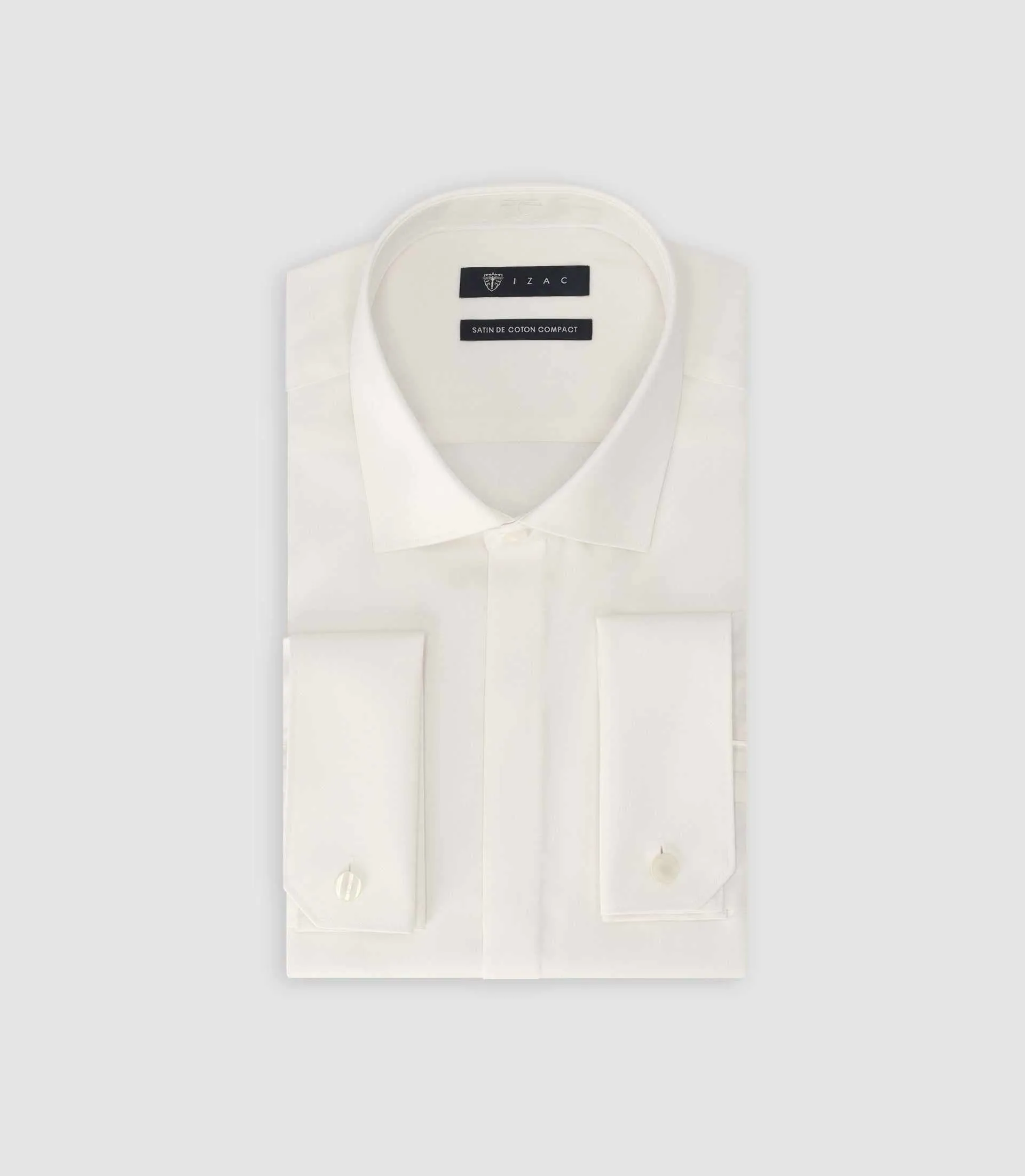 Chemise à col italien élégante