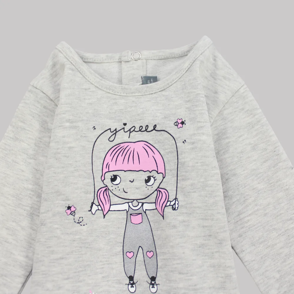 T-shirt à manches longues pour filles mignonnes