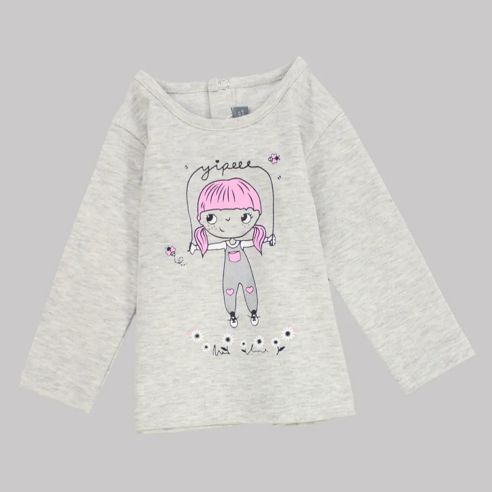 T-shirt à manches longues pour filles mignonnes