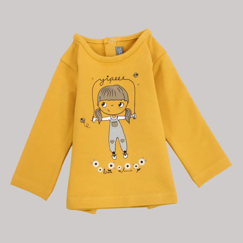 T-shirt à manches longues pour filles mignonnes