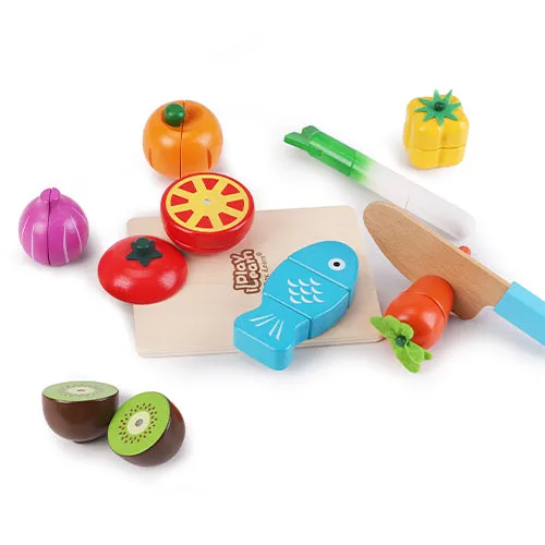 Jeu de Cuisine Jouet à Découper et à Cuisiner