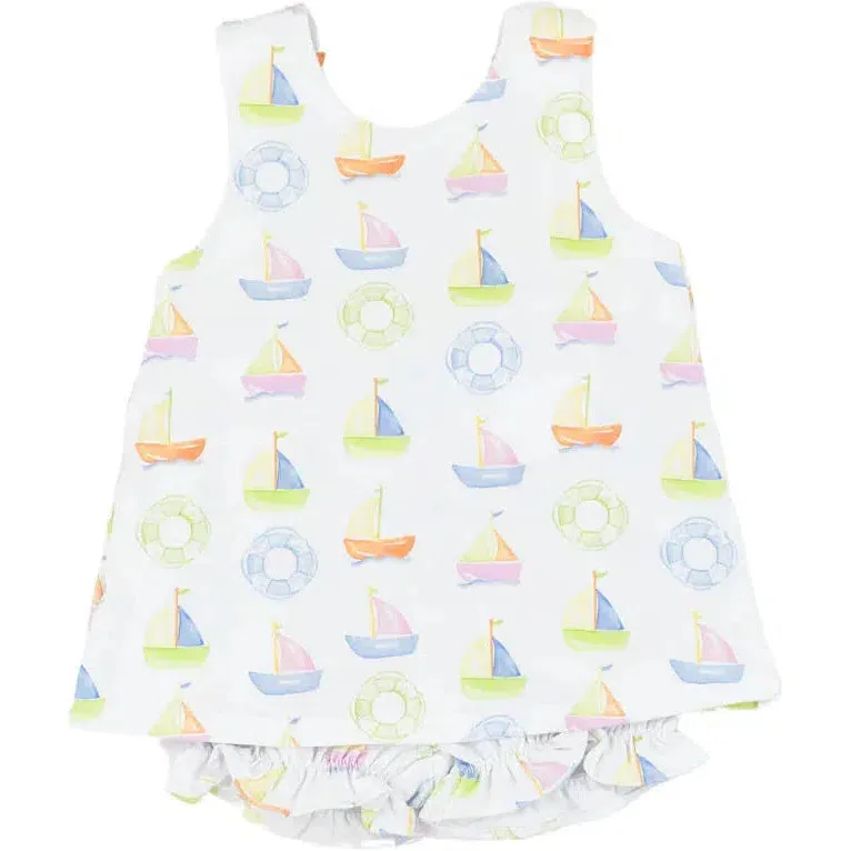 Ensemble de Balançoire Arrière pour Filles Cypress Row Sweet Sails