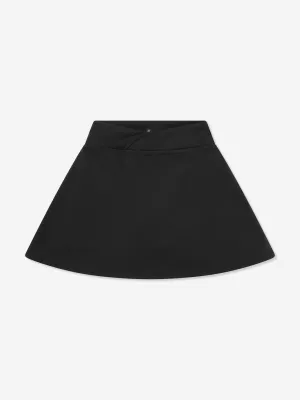 Jupe-Short de Tennis à Devant Croisé Danskin pour Filles en Noir