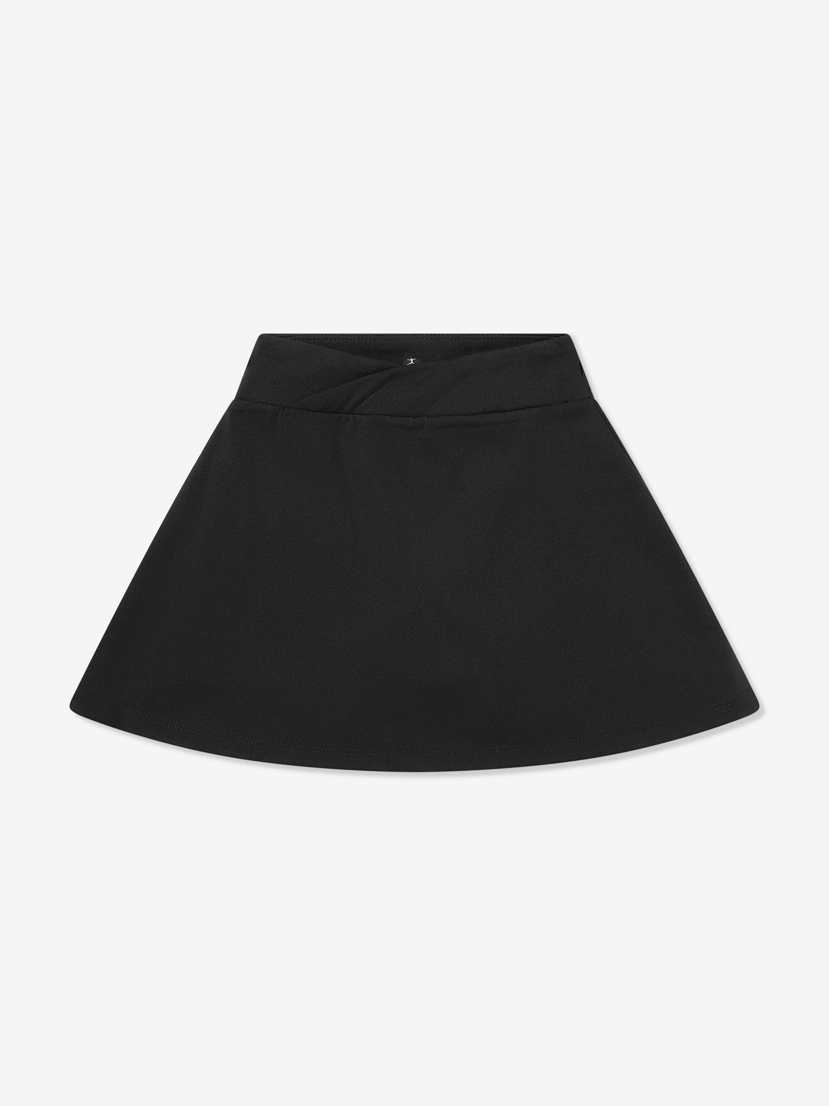 Jupe-Short de Tennis à Devant Croisé Danskin pour Filles en Noir