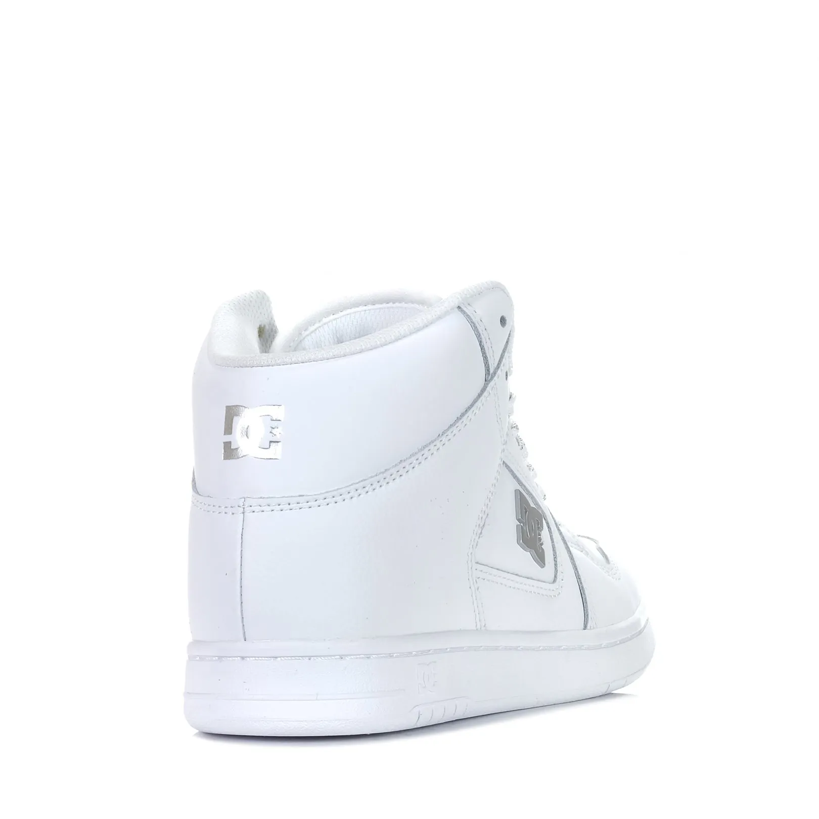 DC Shoes Manteca 4 Hi Blanc/Argent