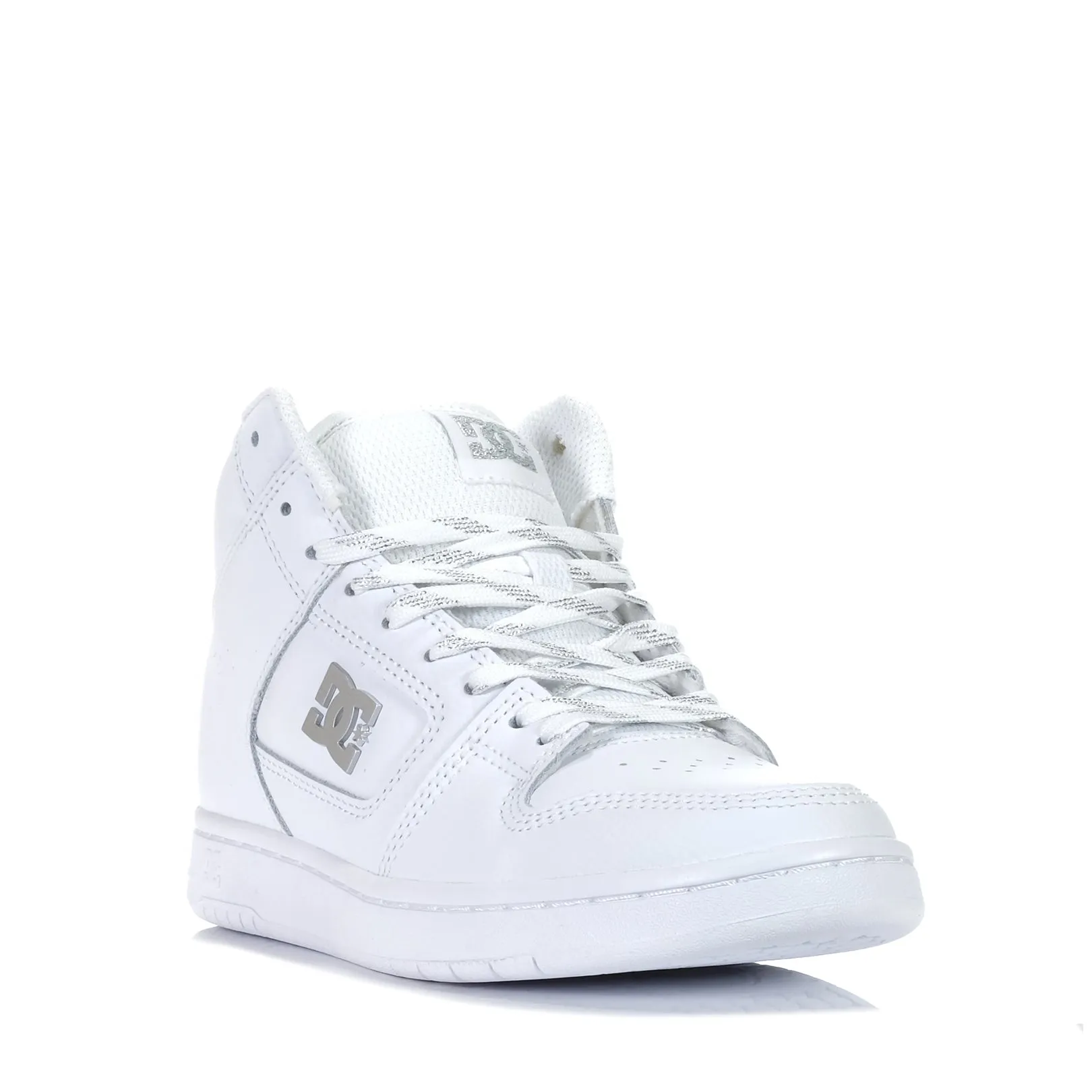 DC Shoes Manteca 4 Hi Blanc/Argent