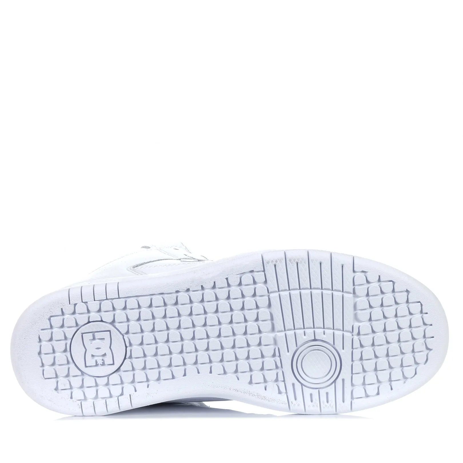 DC Shoes Manteca 4 Hi Blanc/Argent