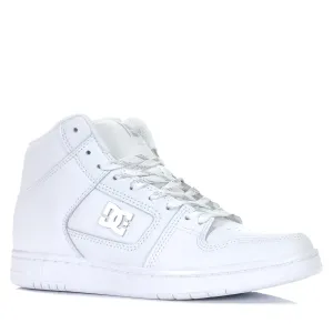 DC Shoes Manteca 4 Hi Blanc/Argent