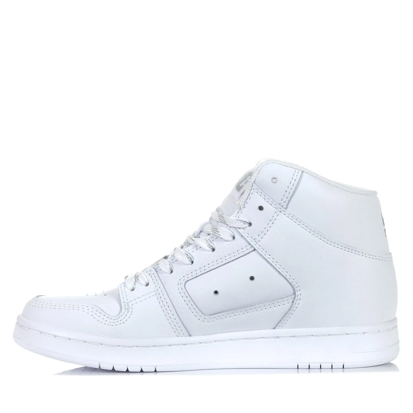 DC Shoes Manteca 4 Hi Blanc/Argent