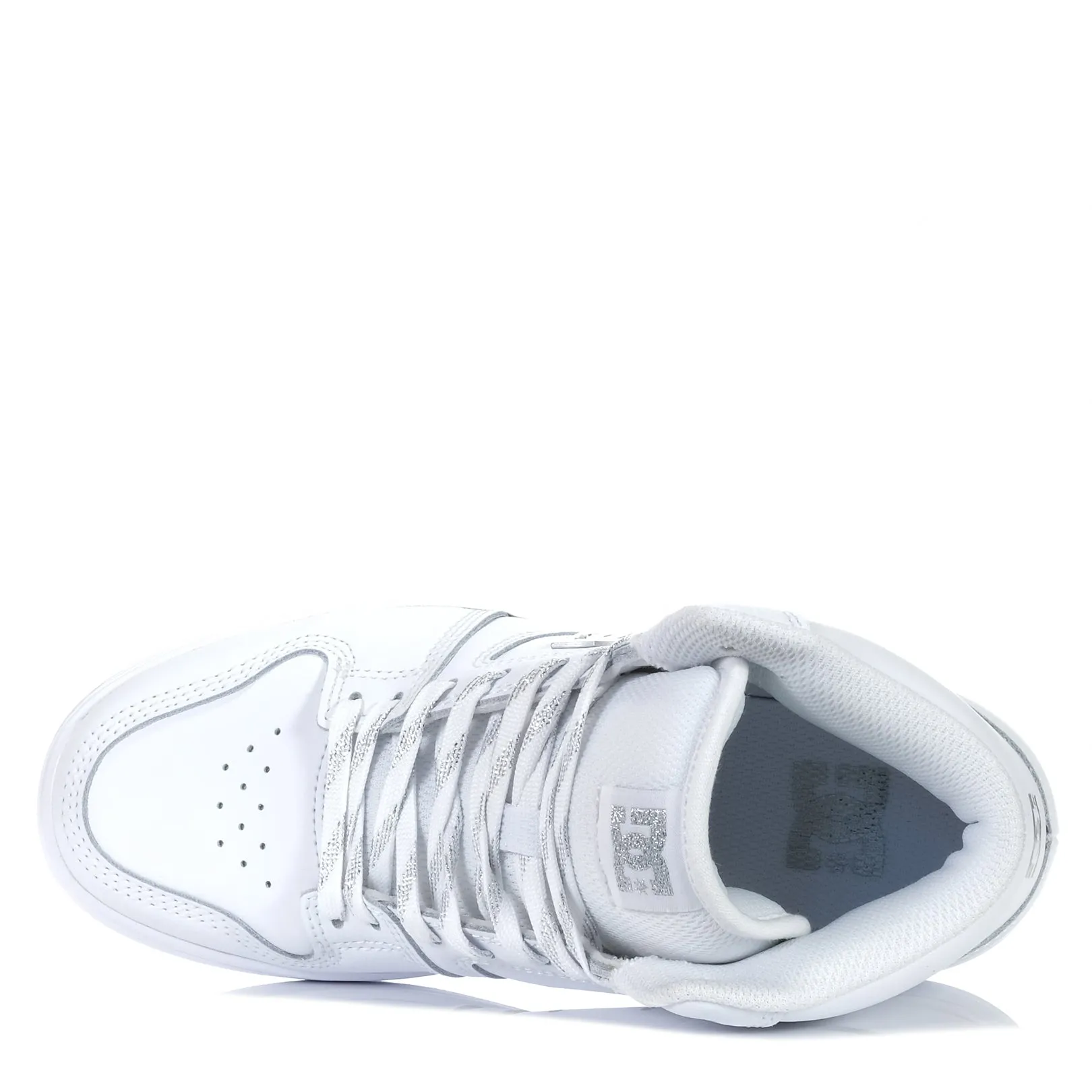 DC Shoes Manteca 4 Hi Blanc/Argent