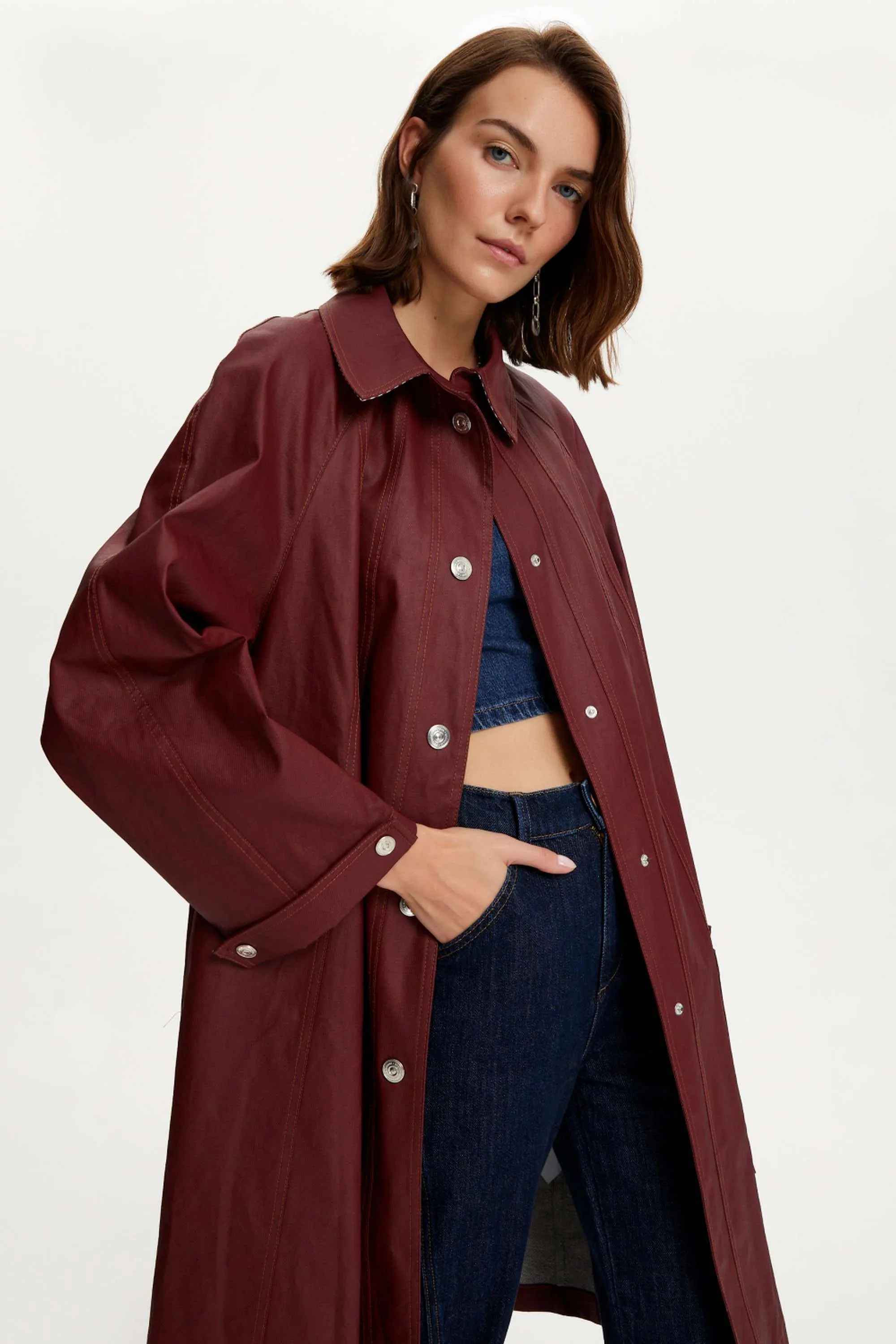 Trench en denim